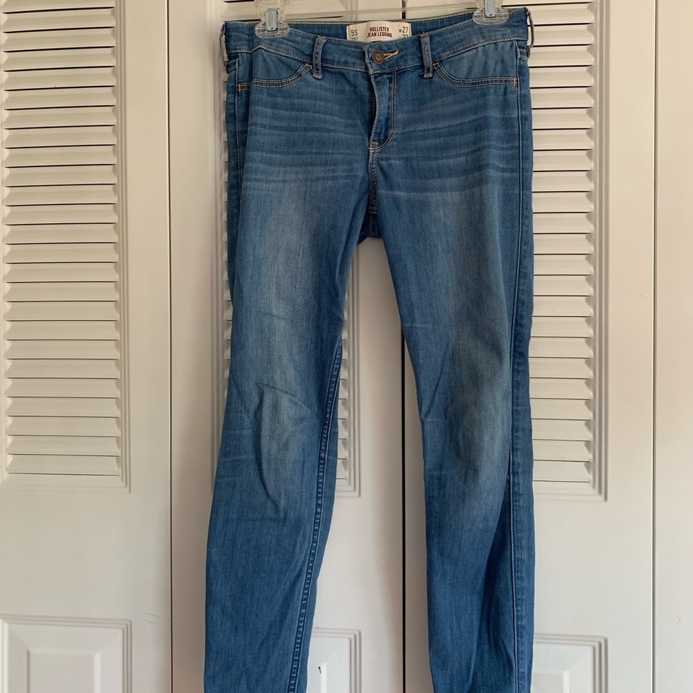 skinny mid rise jeans